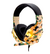 Fone De Ouvido Headset Gamer Camuflado de B-MAX BM218 Iluminado com LED