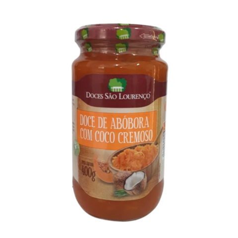 Doce de Abóbora com Coco Zero açúcar - 200g - O Bão di Minas