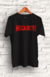 Camiseta Algodão " Megadeth " com estampa em Serigrafia na cor Vermelha
