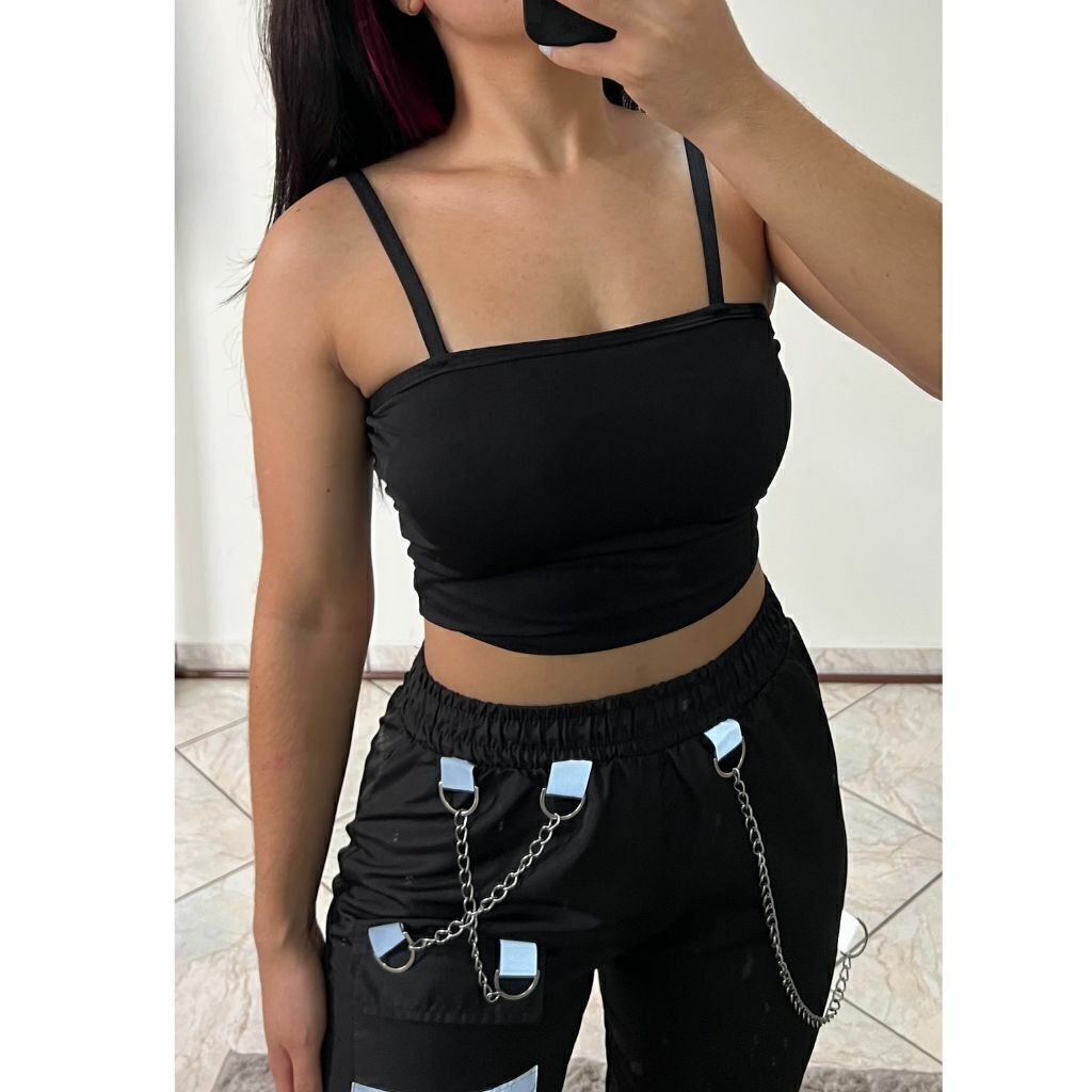 Calça jogger best sale com corrente