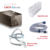 Combo Auto CPAP S.Box con humidificador, tubuladura calefaccionada y máscara nasal Premium