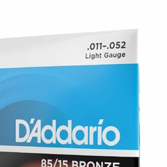 Encordoamento Violão D'Addario 0.11 Bronze 85/15 EZ910-B - comprar online