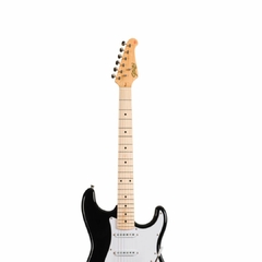 Guitarra Seizi Vintage Stratocaster Shinobi SSS Black Maple - Ateliê da Música