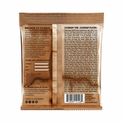 Encordoamento Ernie Ball Acoustic Guitar Strings Earthwood Phospor Bronze Light 11/52 2148 - comprar online