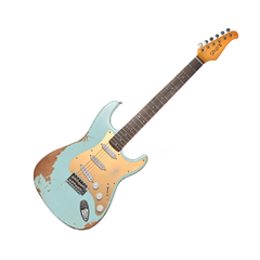 Guitarra Seizi Relic Shinobi Case Relic Daphne Blue