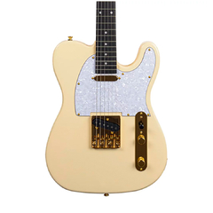 Guitarra Seizi Vintage Saitama TL– Cream Gold na internet