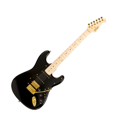 Guitarra Seizi Vintage Budokan Black Gold