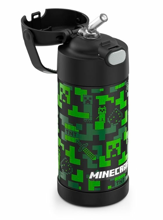 Minecraft Thermos Funtainer Water Bottle 355 ml