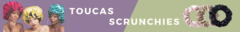 Banner da categoria SCRUNCHIES e TOUCAS