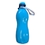 Garrafa Squeeze Neon de Plástico 600ml, BPA Free, na cor azul, com design moderno e funcional.