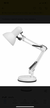 Luminária De Mesa Base Garra Articulada Abajur Pixar Regulável Escritório