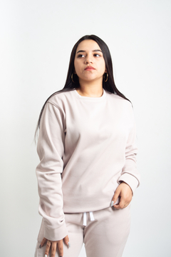 Sudadera En Algodon BEIGE