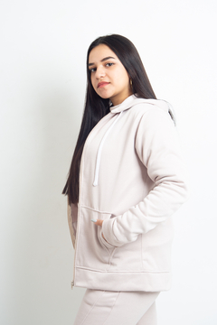 Sudadera En Algodon BEIGE - EVOT