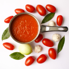 SALSA DE TOMATES FRESCOS CON TOMATE CHERRY - tienda online