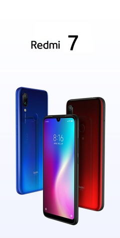 Imagem do Xiaomi original redmi 7 smartphone global ram 4 + 64gb 6.26 Polegada hd tela oct