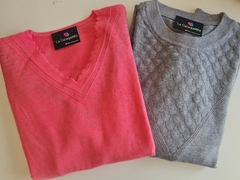 SWEATER CUELLO V CECILIA - comprar online