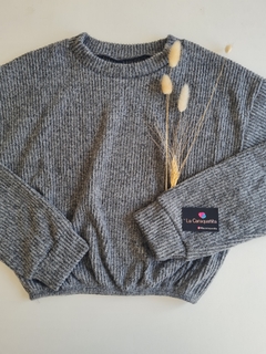 SWEATER CON ELASTICO EVA - LA CARAQUEÑITA