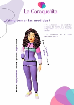 SWEATER VIOLETA - LA CARAQUEÑITA