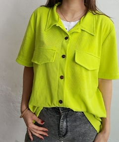 CAMISA OVERSIZE DE WAFFLE JAMAICA - comprar online