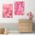 Quadro Decorativo Paleta Rosa - comprar online