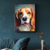 Quadro Decorativo Beagle Smile Cubismo - comprar online