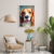 Quadro Decorativo Beagle Smile Cubismo na internet