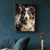 Quadro Decorativo Border Collie Cubismo - comprar online