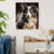 Quadro Decorativo Border Collie Cubismo