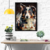 Quadro Decorativo Border Collie Cubismo - comprar online