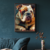 Quadro Decorativo Bulldog Frances Cubismo - comprar online