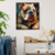 Imagem do Quadro Decorativo Bulldog Frances Cubismo