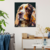 Quadro Decorativo Cocker Spaniel Cubismo - loja online