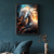 Quadro Decorativo Crinas Flamejantes - comprar online