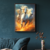 Quadro Decorativo Eclipse de Fogo - comprar online