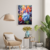 Quadro Decorativo Flores Abstratas - comprar online