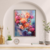 Quadro Decorativo Flores Abstratas 02 - comprar online