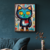 Quadro Decorativo Gato Grafite 01 - comprar online