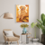 Quadro Decorativo Golden em Cartoon