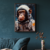 Quadro Decorativo Macaco Astronauta na internet