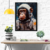 Quadro Decorativo Macaco Astronauta - comprar online