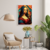 Quadro Decorativo Monalisa Geométrica 01