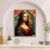 Quadro Decorativo Monalisa Geométrica 01 na internet