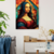 Quadro Decorativo Monalisa Geométrica 01 - RD Quadros