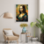 Quadro Decorativo Monalisa Geométrica na internet