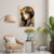 Quadro Decorativo Mulher em Harmonia Floral