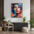 Quadro Decorativo Mulher Moderna - RD Quadros