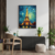 Imagem do Quadro Decorativo Noite Estrelada Paris