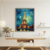 Quadro Decorativo Noite Estrelada Paris