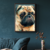 Quadro Decorativo Pug Cubismo - comprar online