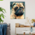 Quadro Decorativo Pug Cubismo - RD Quadros